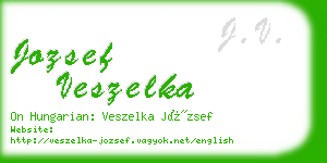 jozsef veszelka business card